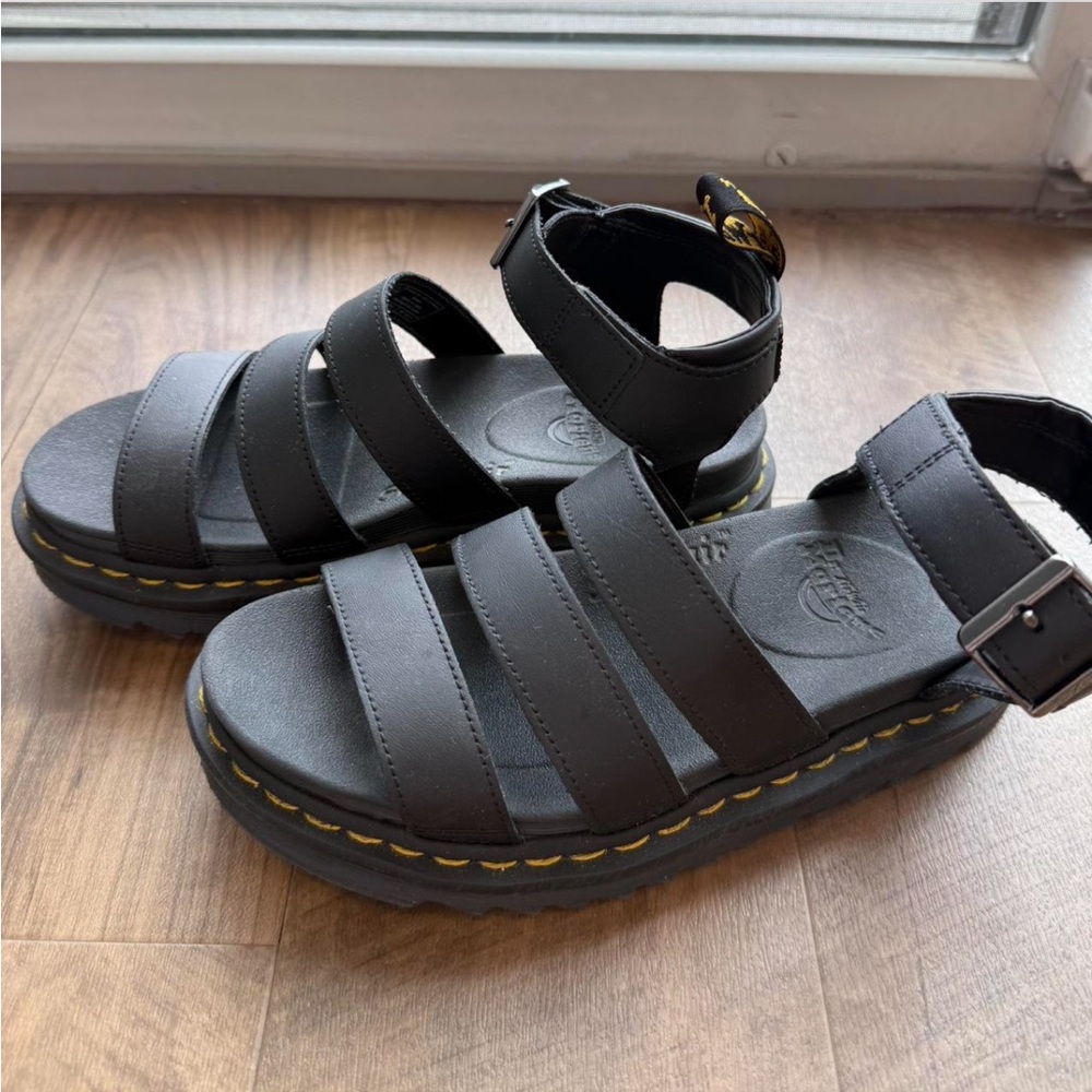 Dr. Martins Blaire Hydro Leather Strap Sandals